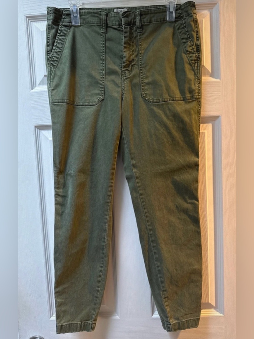 J. Crew Olive Cargo Pants Skinny